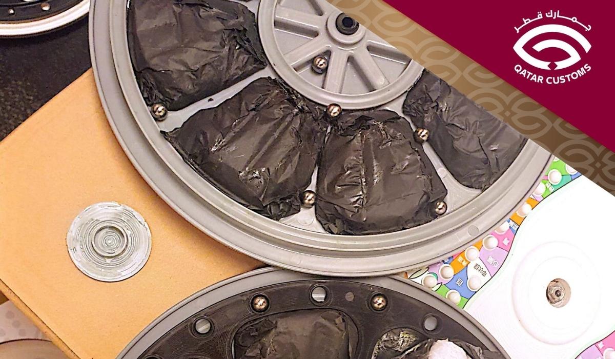 1.65 kg of Methamphetamine Seized by Qatar Customs